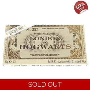 Harry Potter Hogwarts Express Milk Chocolate Ticket - 42g Bar